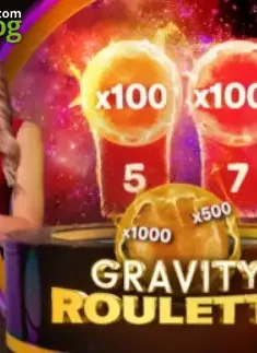 Gravity Roulette pokie by Iconic21